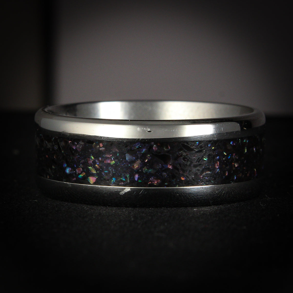 Midnight Pearl Ring