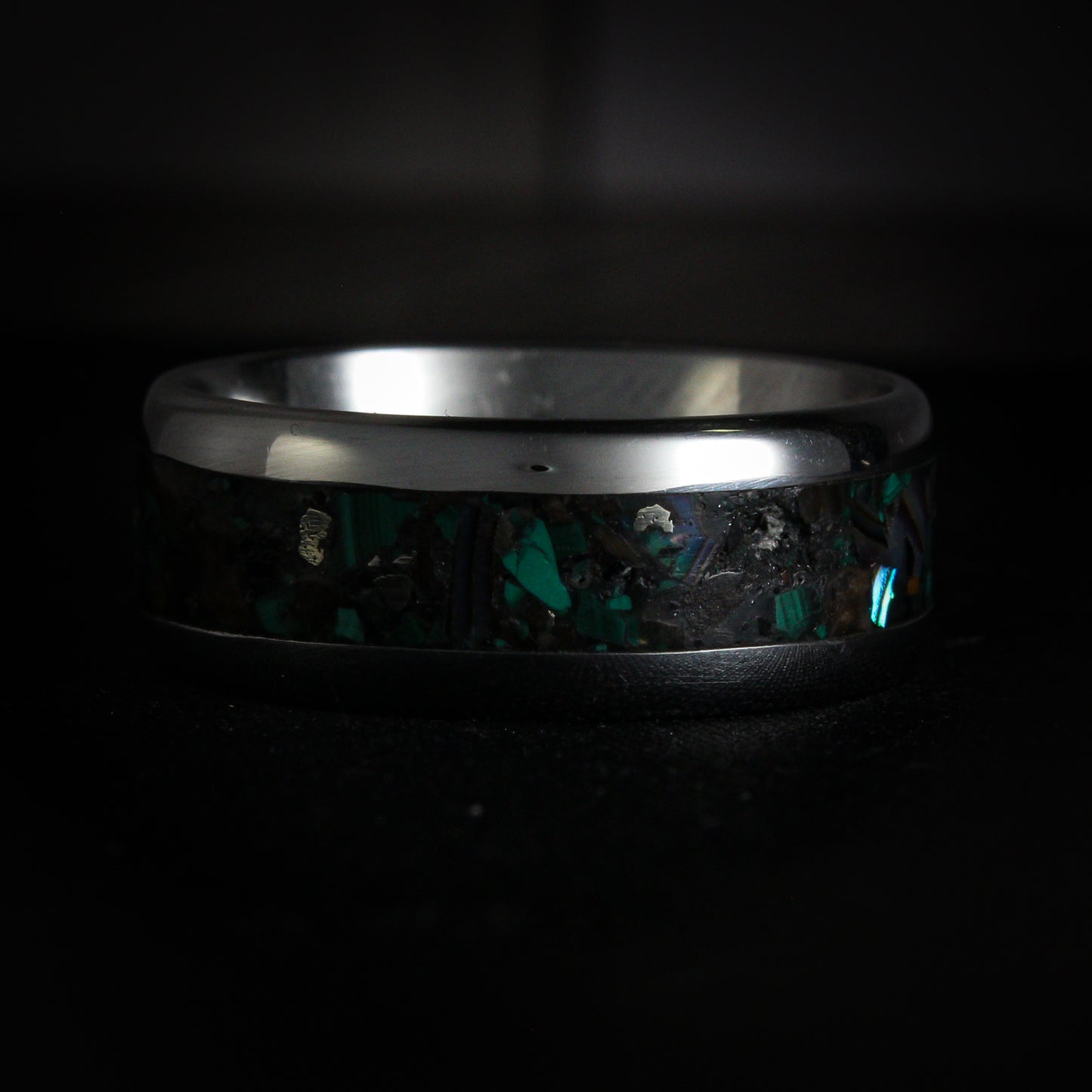 Shipwreck Petrified Wood Ring
