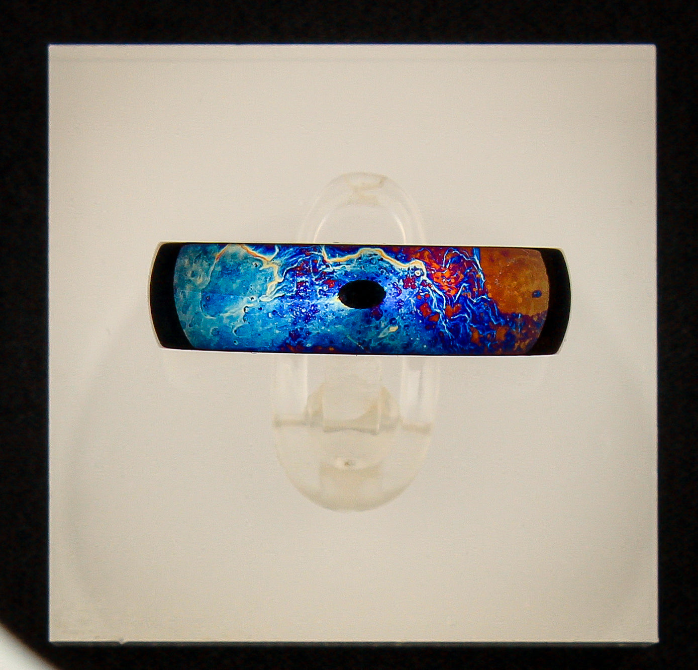 Lightning Anodized Titanium