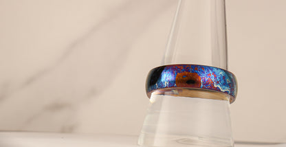 Lightning Anodized Titanium